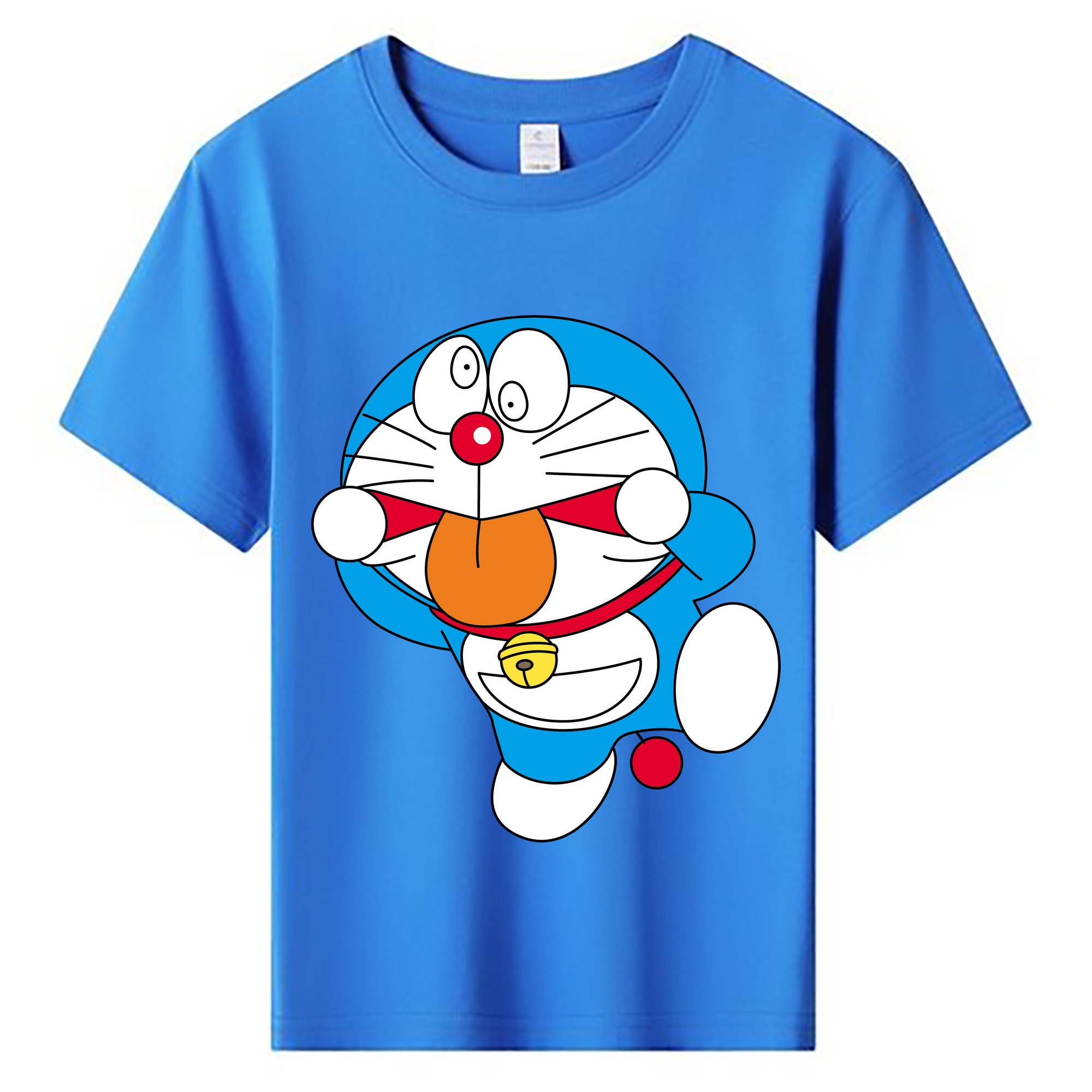（画像用） ドラえもん Doraemon 綿100％キッズTシャツ（フロントプリント）